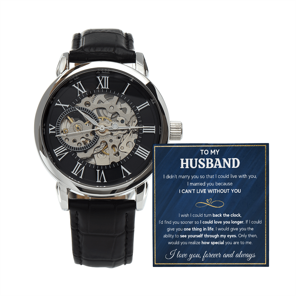 TO MY HUSBAND EYES OPENWORK WATCH GIFT SET