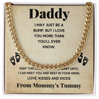 TO MY DADDY BUMP CUBAN LINK CHAIN