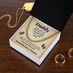 TO MY DADDY BUMP CUBAN LINK CHAIN