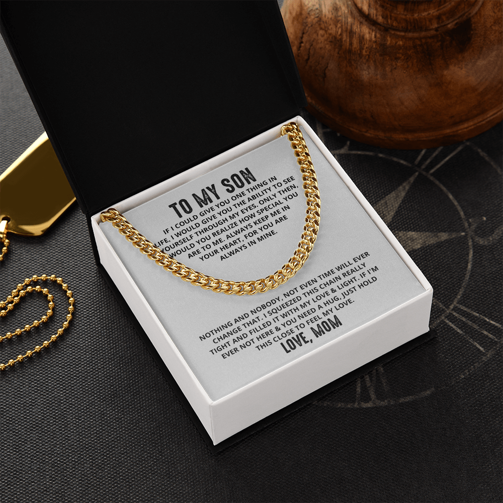 [Almost Sold Out] To My Son - Always Special - Cuban Link Chain