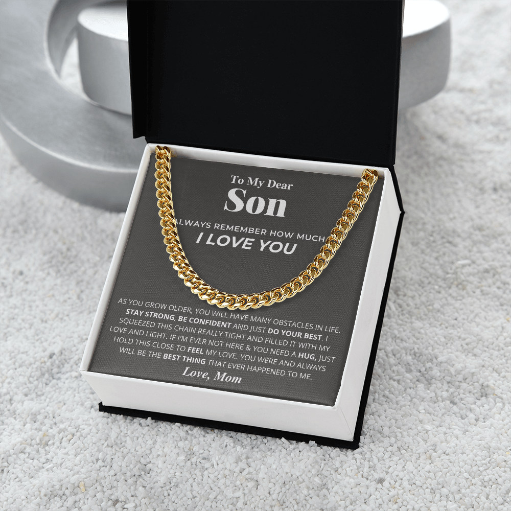 Son - Confident - Cuban Link Chain