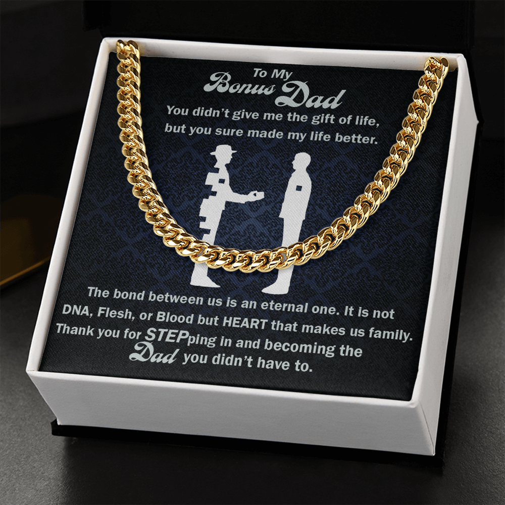 Bonus Dad - Stepson Heart Makes Family