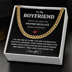 TO MY BOYFRIEND UNIVERSE CUBAN LINK CHAIN