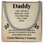 TO MY DADDY BUMP CUBAN LINK CHAIN