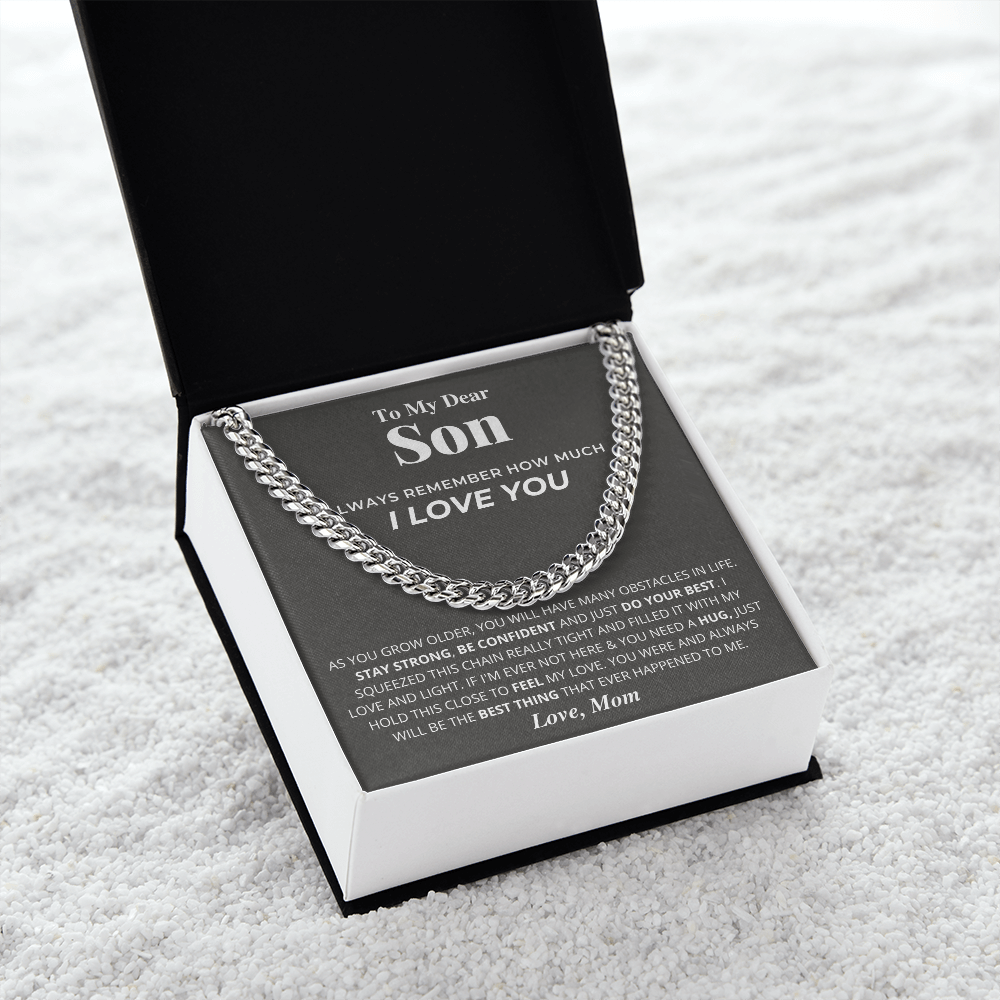 Son - Confident - Cuban Link Chain