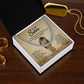 TO MY SON OLD LION CUBAN LINK CHAIN