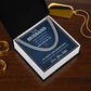 TO MY HUSBAND PIECE CUBAN LINK CHAIN WY