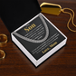 TO MY SON REASONS CUBAN LINK CHAIN
