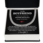 TO MY BOYFRIEND UNIVERSE CUBAN LINK CHAIN