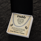 TO MY DADDY BUMP CUBAN LINK CHAIN