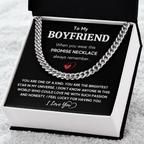 TO MY BOYFRIEND UNIVERSE CUBAN LINK CHAIN