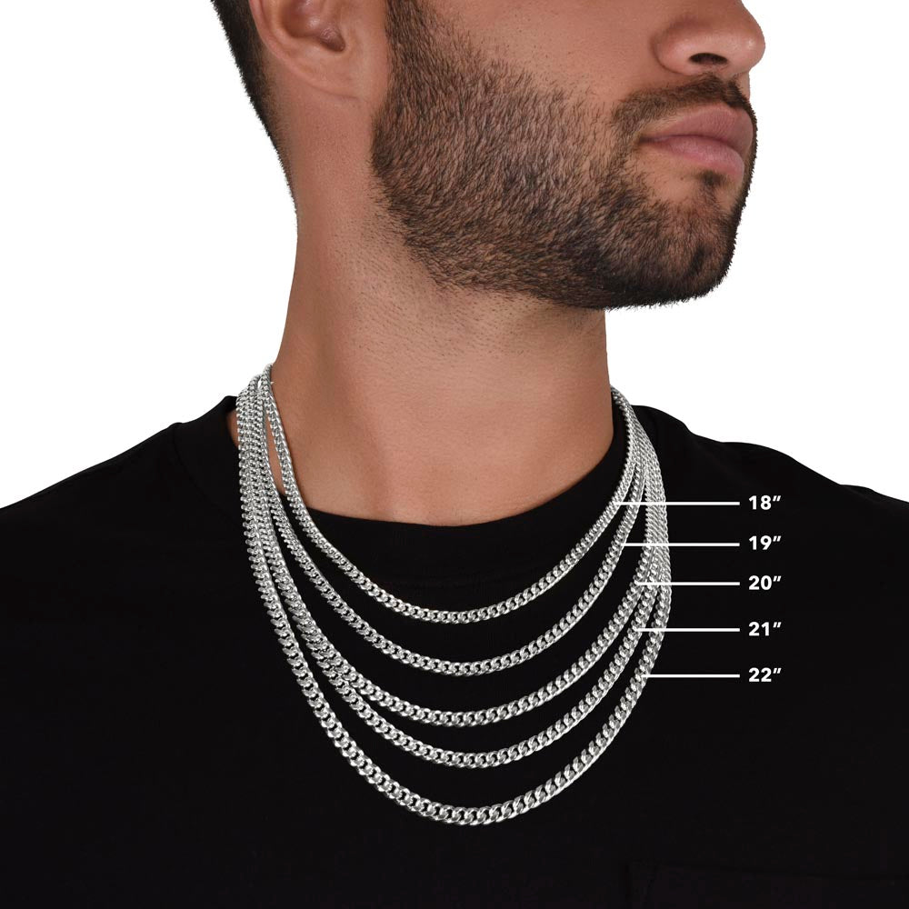 [Almost Sold Out] To My Son - My Pride- Cuban Link Chain