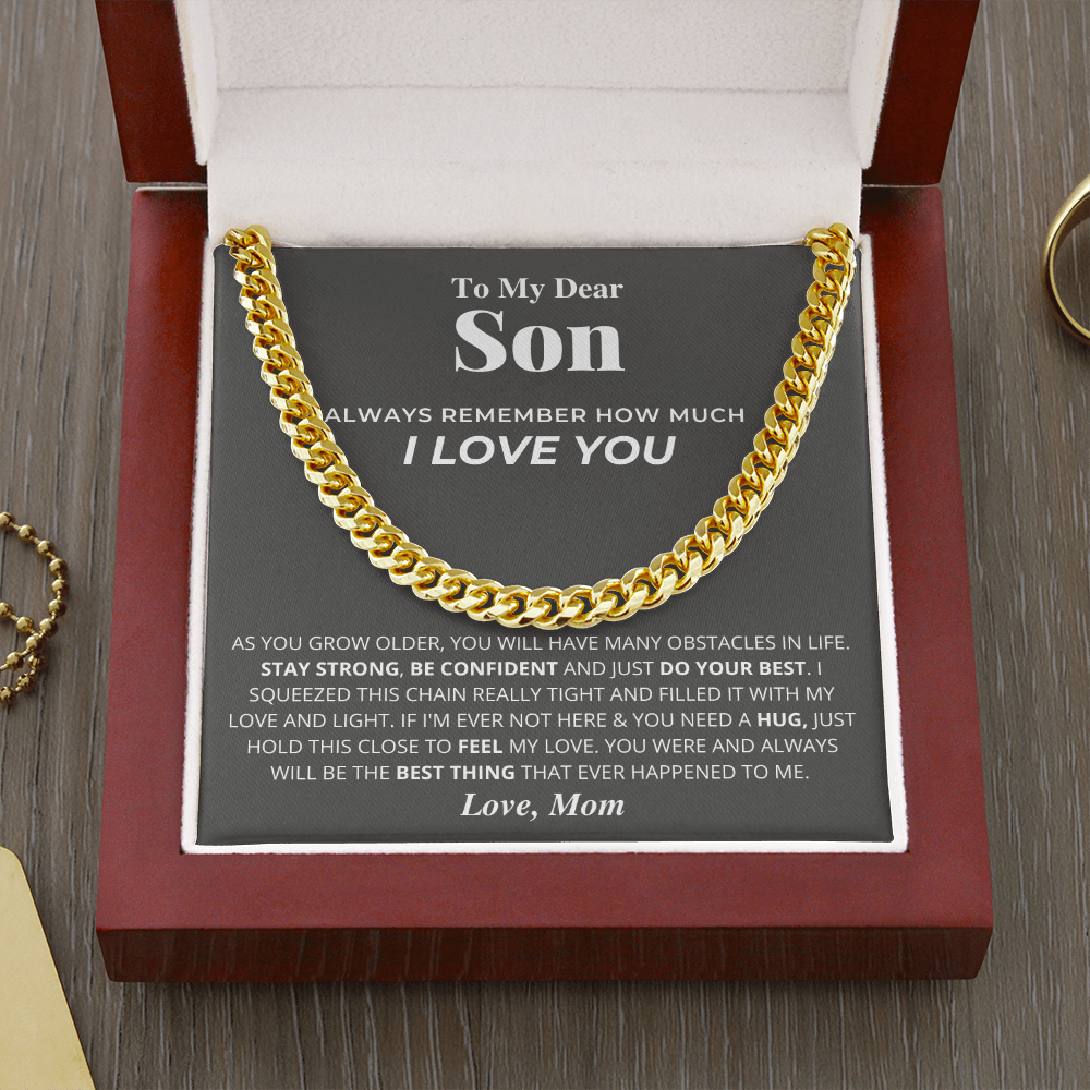Son - Confident - Cuban Link Chain