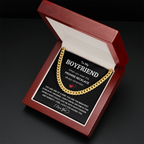 TO MY BOYFRIEND UNIVERSE CUBAN LINK CHAIN