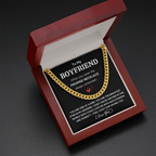 TO MY BOYFRIEND UNIVERSE CUBAN LINK CHAIN