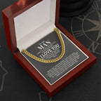 TO MY MAN ALL MY LASTS CUBAN LINK CHAIN