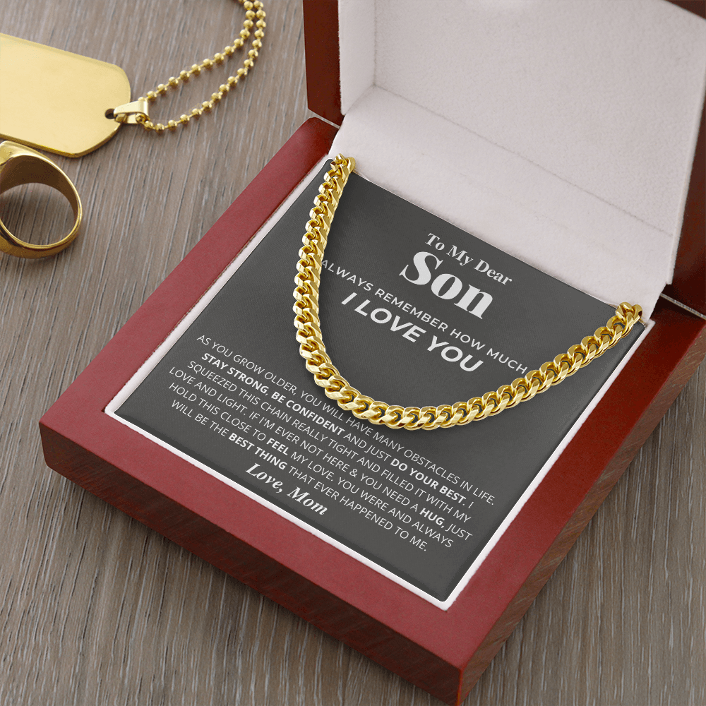 Son - Confident - Cuban Link Chain