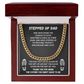 TO MY STEP DAD CUBAN LINK CHAIN