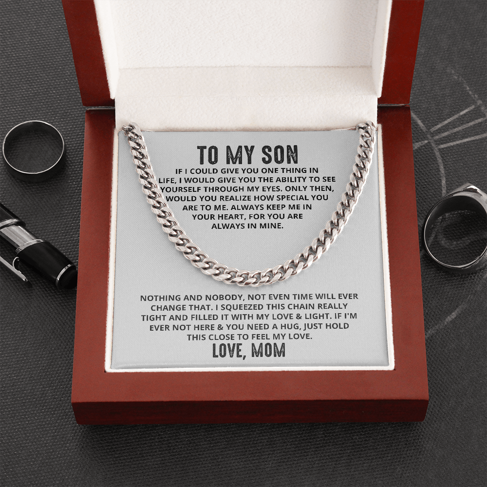 [Almost Sold Out] To My Son - Always Special - Cuban Link Chain