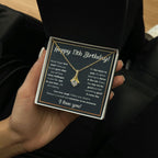 13TH BIRTHDAY RAIN ALLURING BEAUTY NECKLACE GIFT SET