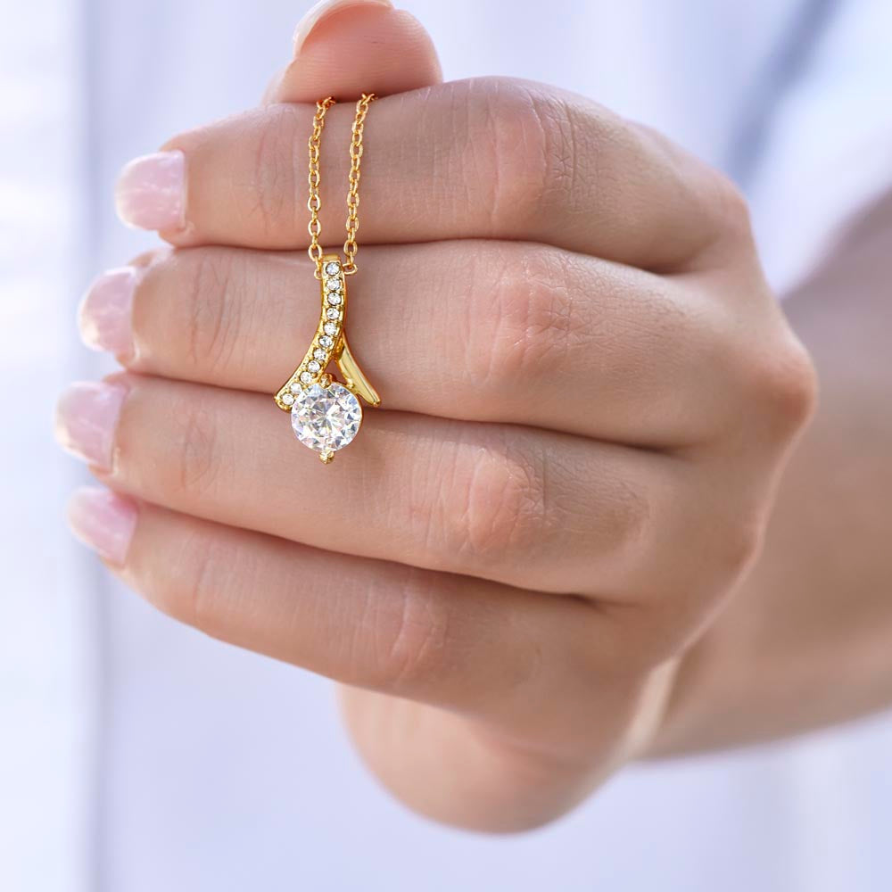 TO MY DAUGHTER IN LAW SWEET PERSON ALLURING BEAUTY NECKLACE GIFT SET