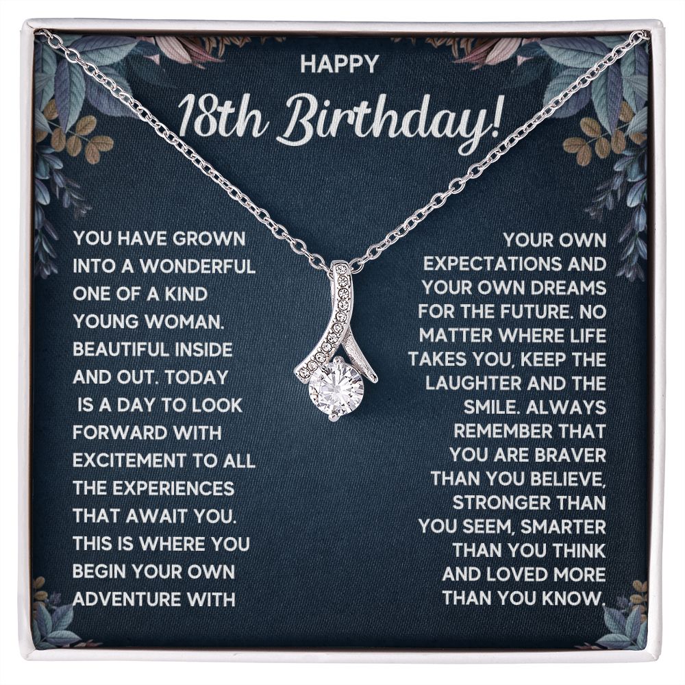 18TH BIRTHDAY DREAMS ALLURING NECKLACE GIFT SET