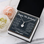 13TH BIRTHDAY RAIN ALLURING BEAUTY NECKLACE GIFT SET