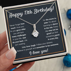 13TH BIRTHDAY RAIN ALLURING BEAUTY NECKLACE GIFT SET