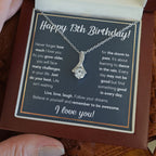 13TH BIRTHDAY RAIN ALLURING BEAUTY NECKLACE GIFT SET