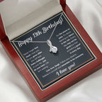 13TH BIRTHDAY RAIN ALLURING BEAUTY NECKLACE GIFT SET