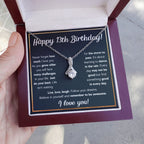 13TH BIRTHDAY RAIN ALLURING BEAUTY NECKLACE GIFT SET