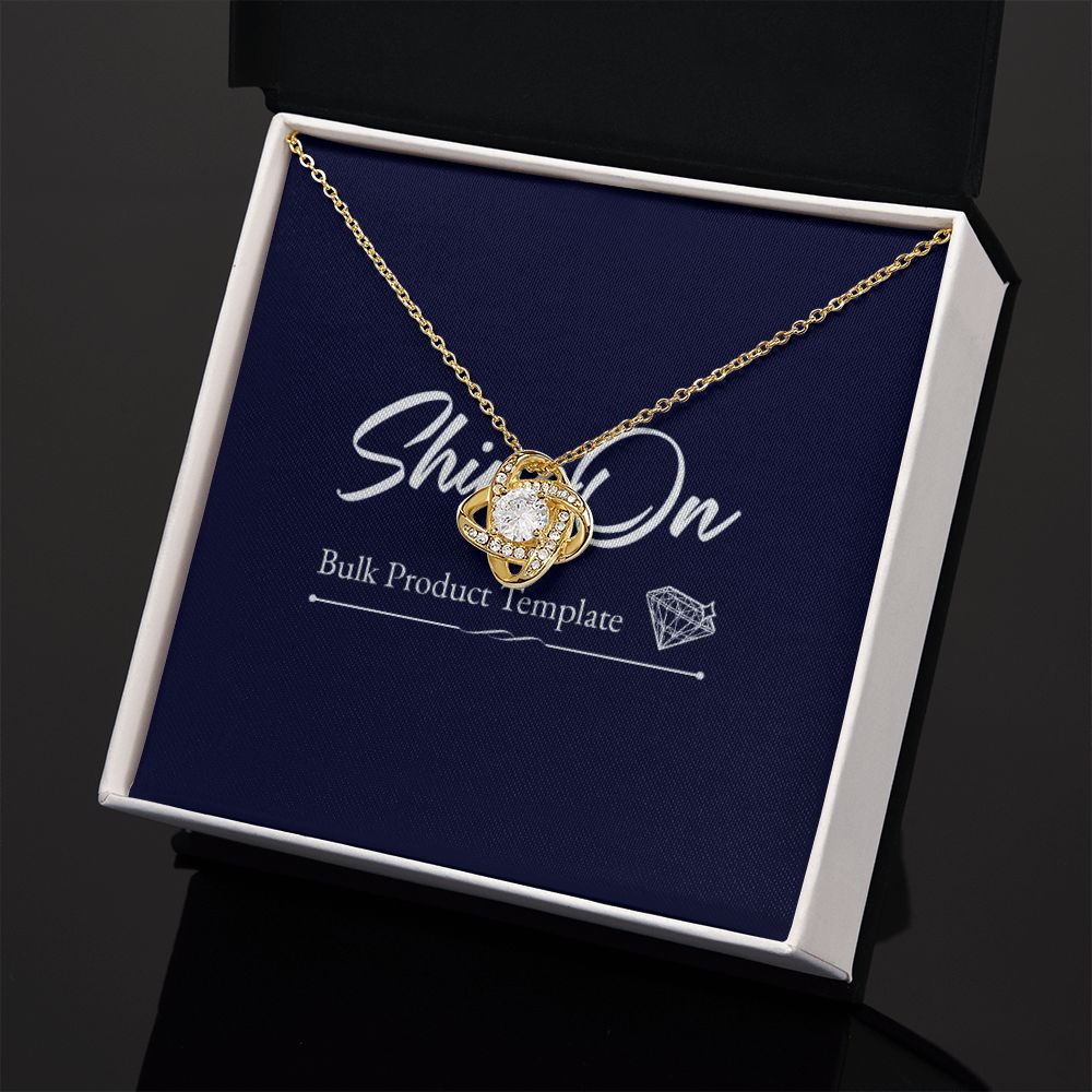 LOVE KNOT NECKLACE GIFT SET