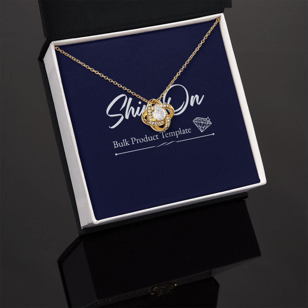 LOVE KNOT NECKLACE GIFT SET