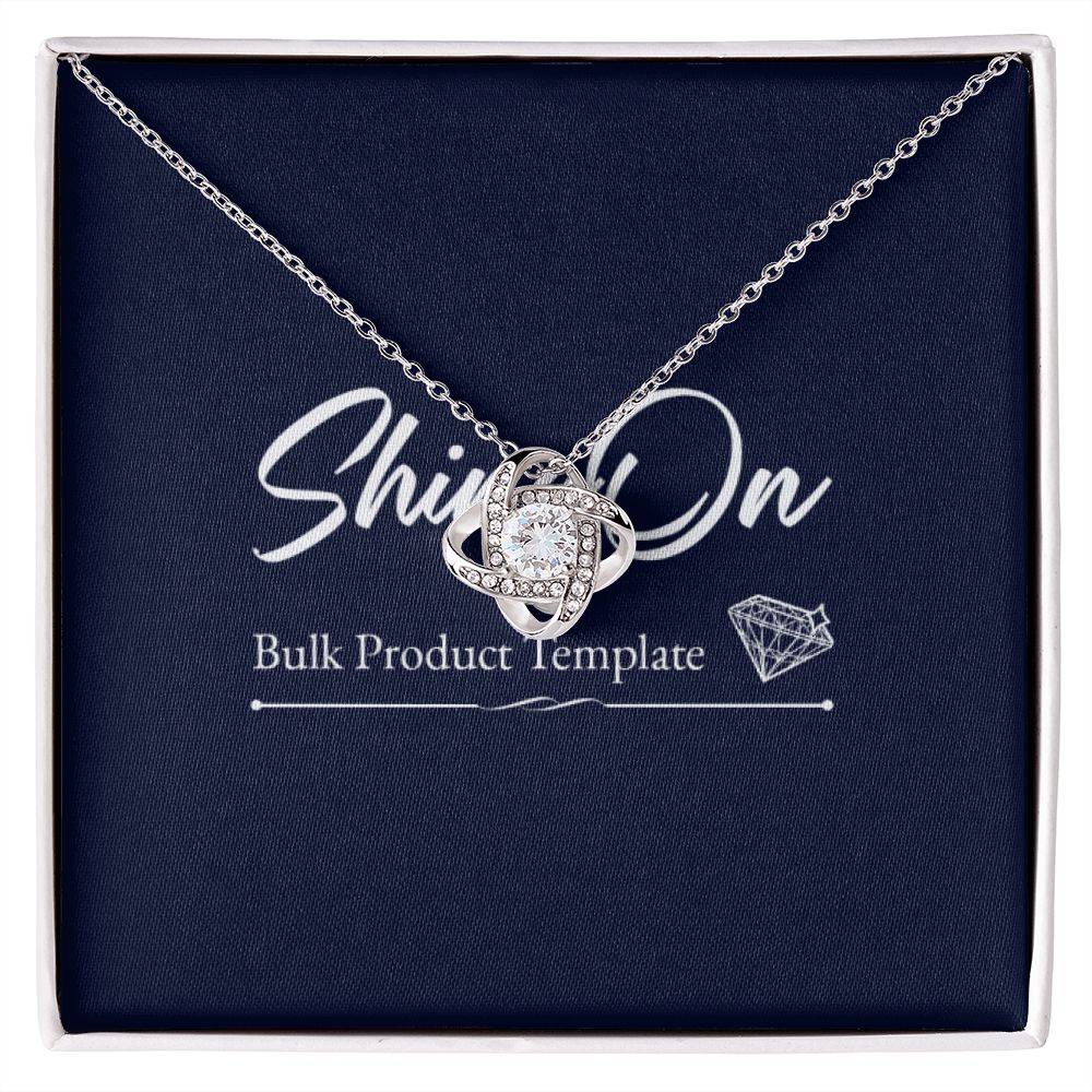 LOVE KNOT NECKLACE GIFT SET