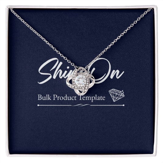 LOVE KNOT NECKLACE GIFT SET
