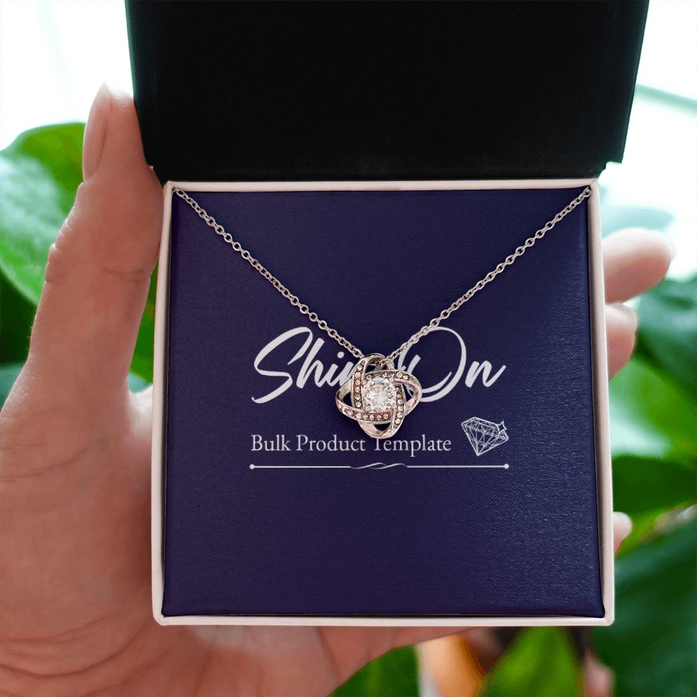LOVE KNOT NECKLACE GIFT SET