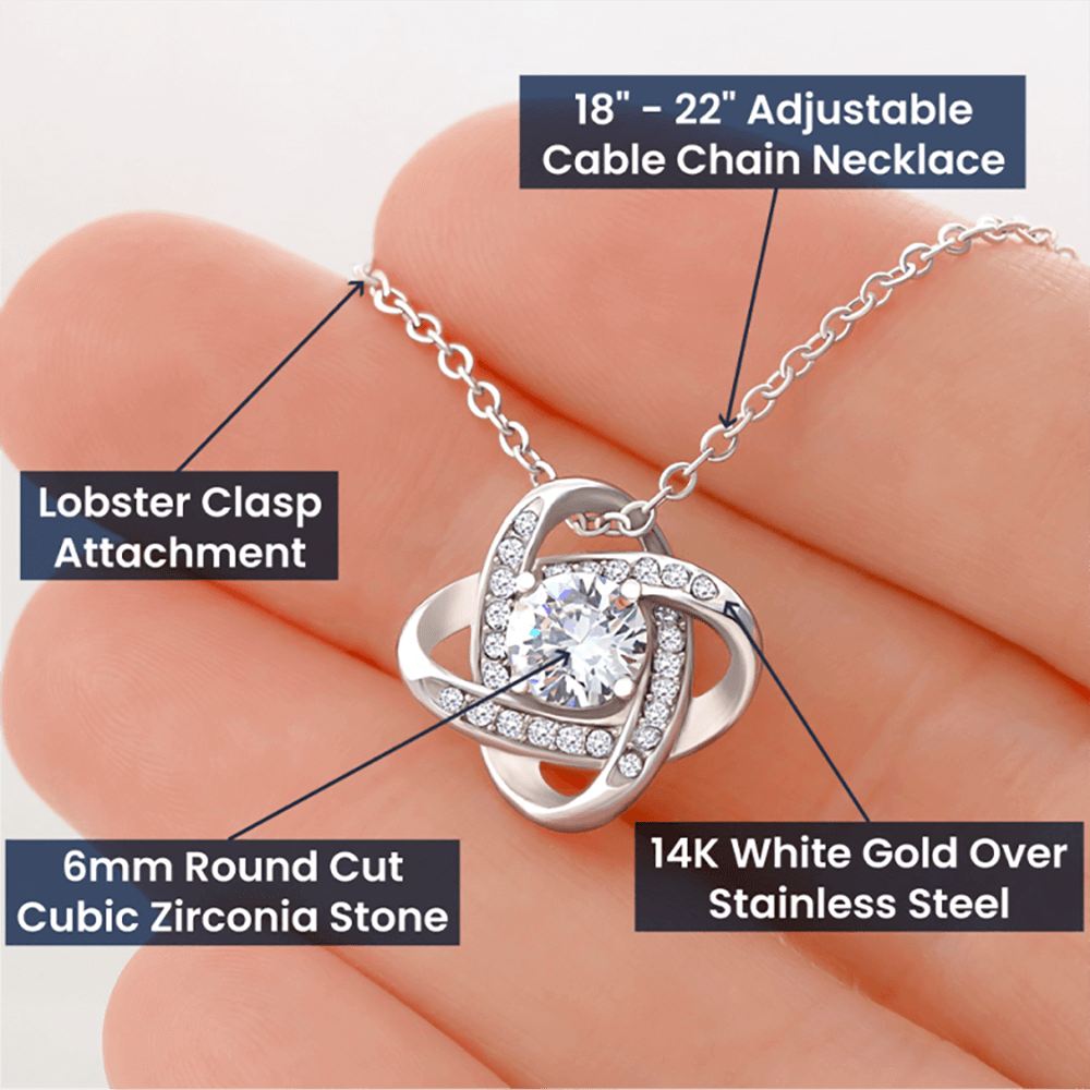 LOVE KNOT NECKLACE GIFT SET