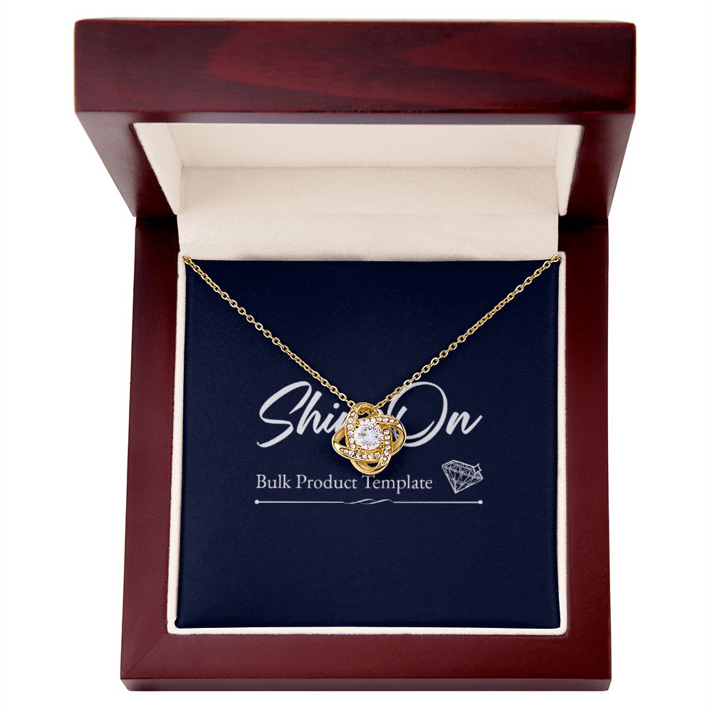 LOVE KNOT NECKLACE GIFT SET