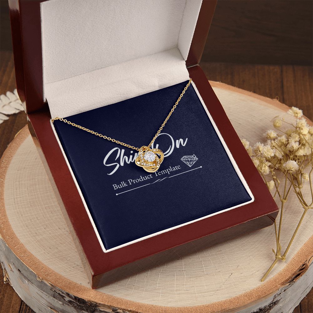 LOVE KNOT NECKLACE GIFT SET