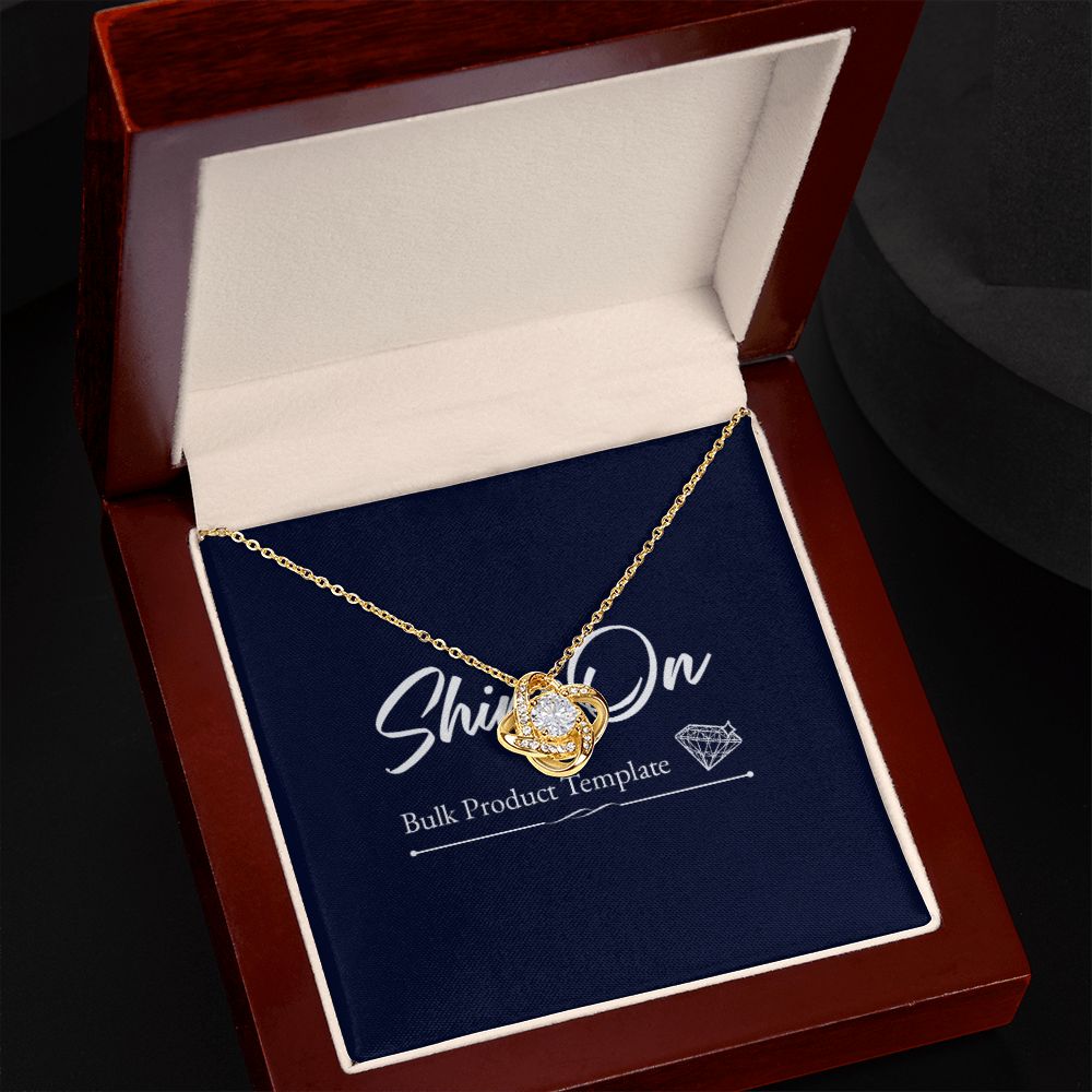 LOVE KNOT NECKLACE GIFT SET