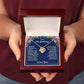 13TH WRAPPED LOVE KNOT NECKLACE GIFT SET