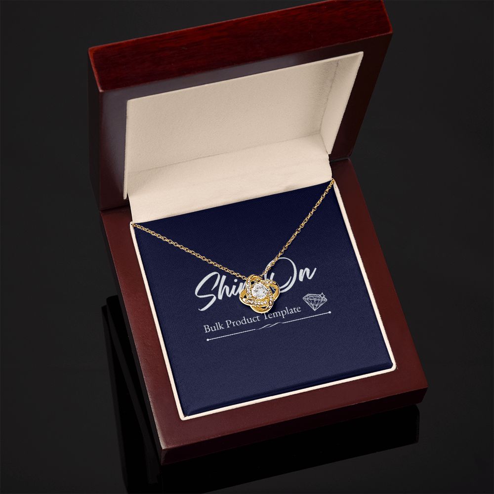 LOVE KNOT NECKLACE GIFT SET