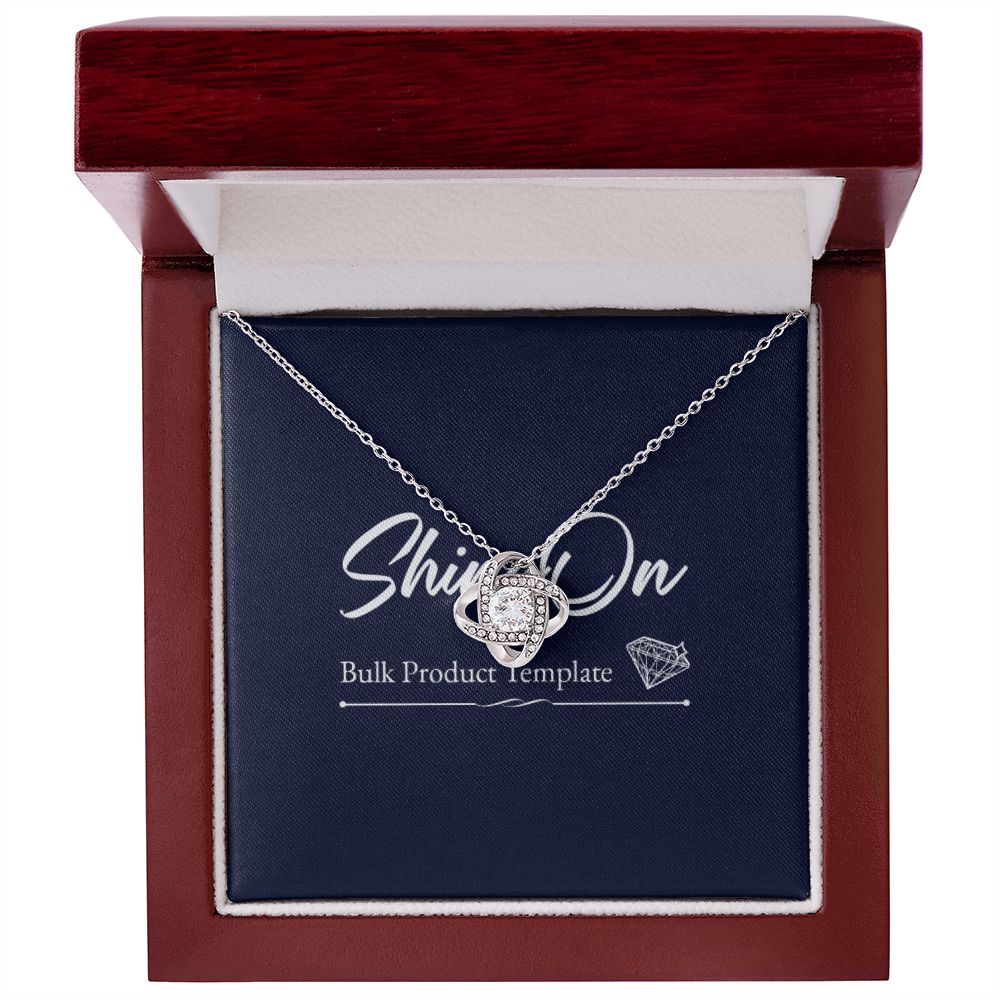LOVE KNOT NECKLACE GIFT SET
