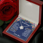 13TH WRAPPED LOVE KNOT NECKLACE GIFT SET