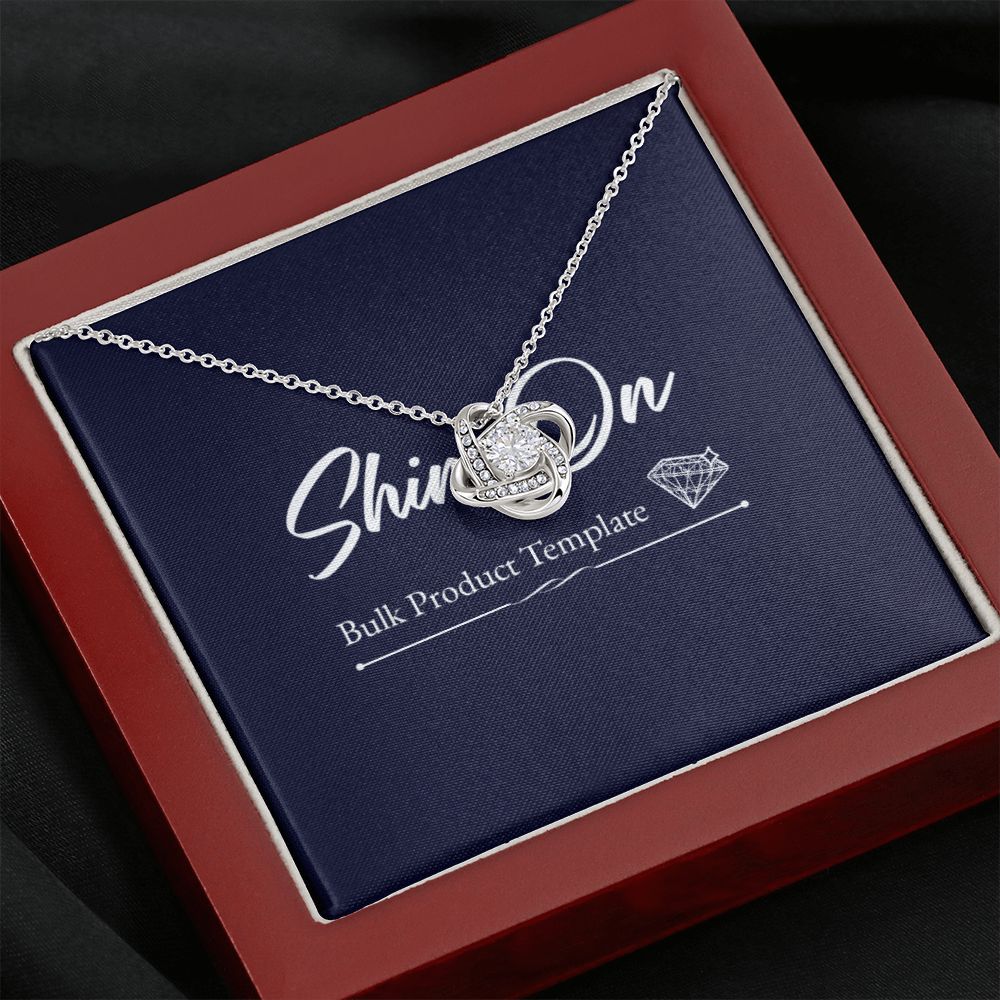 LOVE KNOT NECKLACE GIFT SET