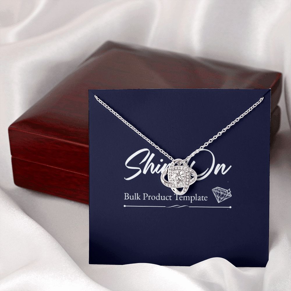 LOVE KNOT NECKLACE GIFT SET