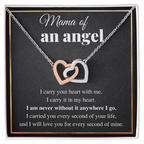 MAMA OF AN ANGEL INTERLOCKING NECKLACE GIFT SET
