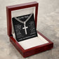 TO MY MAN LAST EVERYTHING CROSS CHAIN GIFT SET
