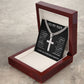 TO MY MAN LAST EVERYTHING CROSS CHAIN GIFT SET