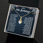 18TH BIRTHDAY DREAMS ALLURING NECKLACE GIFT SET